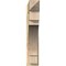 Ekena Millwork Merced Arts & Crafts Rough Sawn Outlooker, Douglas Fir, 8"W x 40"D x 40"H OUT08X40X40MRC03RDF - alternate 2